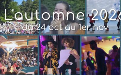 Découvrez la programmation des activités de l’automne